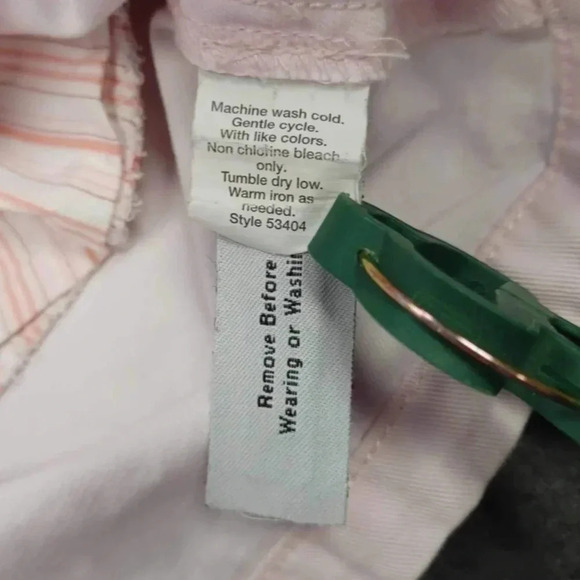 J. Crew Chino Cotton Pink  Shorts Size 10 - Picture 7 of 8